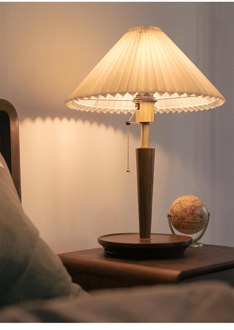 北欧床头台灯led卧室落地温馨美欧式书房桌客厅复古创意日式台灯