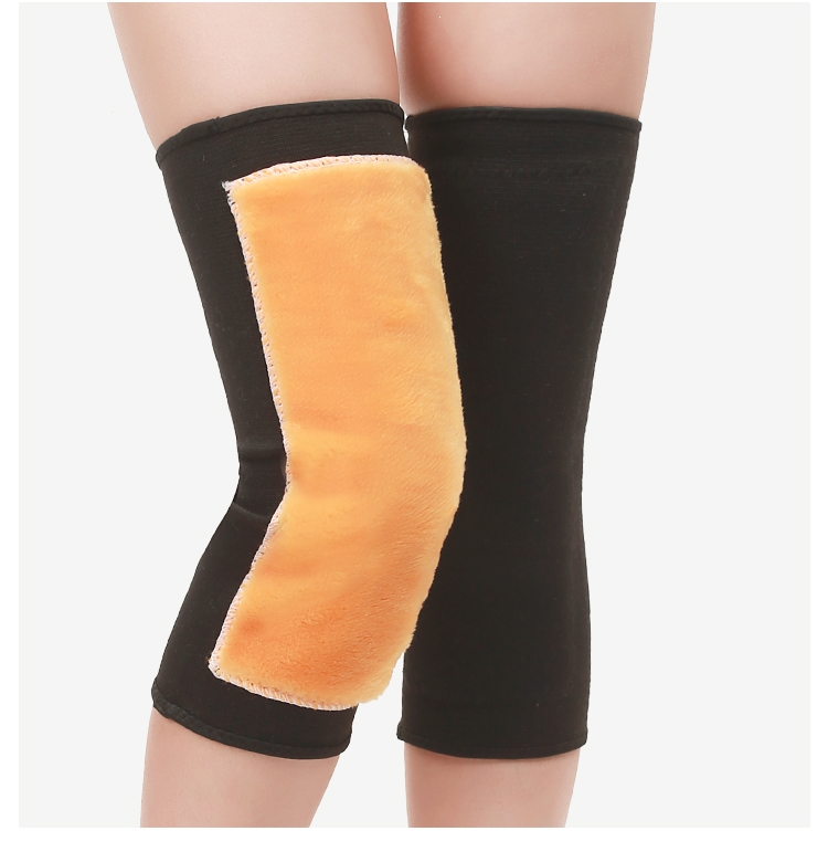 护膝盖套保暖老寒腿中老年人女士男闪电客关节加厚炎防寒冬季加绒护