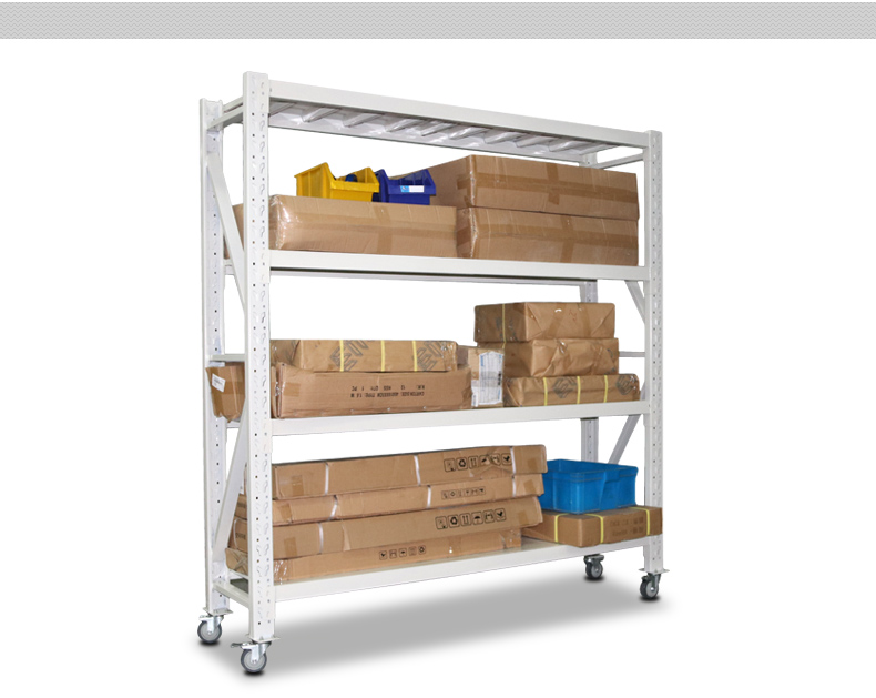 正龙之星仓库货架带轮子货架移动货架仓储货架储藏架置物架