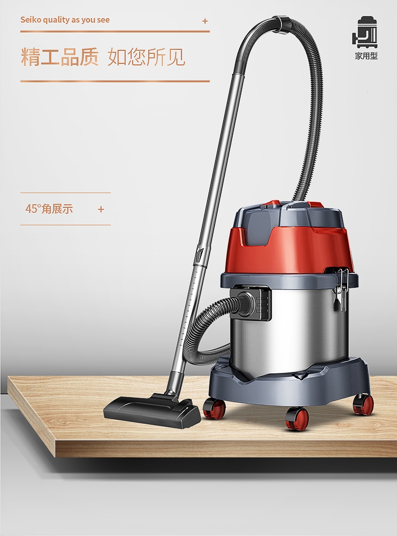 古达吸尘器amk 办公室吸尘器地毯专用超酒店宾馆古达大功率强吸力家用