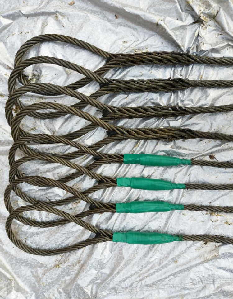 大货车拖车绳拉车绳牵引绳钢丝15吨20吨30吨40吨50吨100吨 24毫米粗4