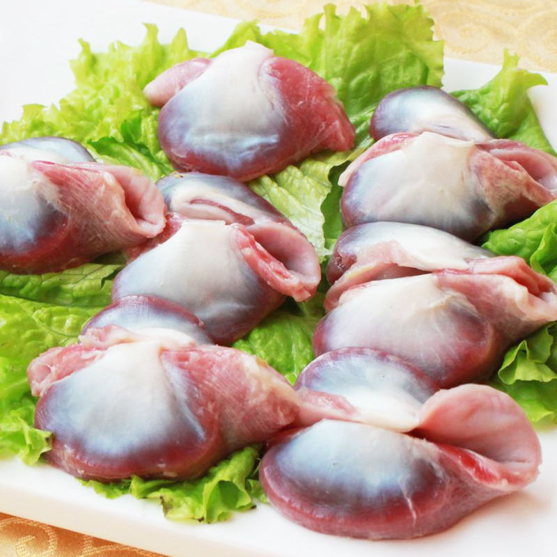 新鲜冷冻鹅胗5斤左右生鲜大号鹅肫鹅内脏冷冻鹅肾新鲜鹅胗批发 5斤