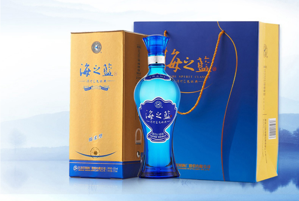 洋河(yanghe)蓝色经典海之蓝 38度480ml*6整箱装浓香型白酒