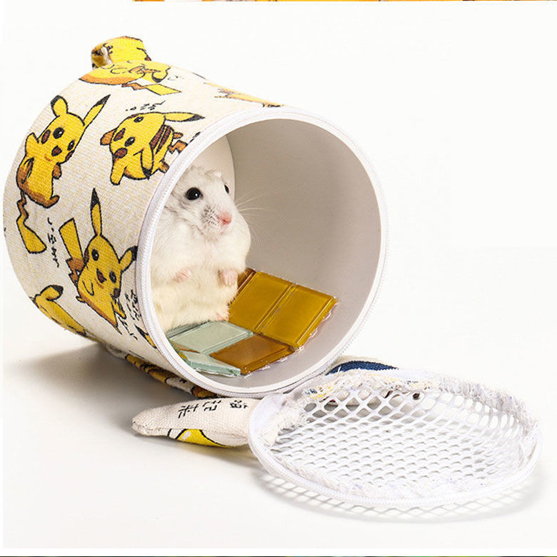 《仓鼠外带包斜跨透气蜜袋鼠花枝鼠用品刺猬肩包金丝熊仓鼠笼子用品