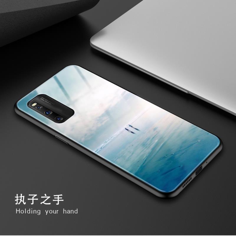 莱圳发手机贴膜vivoiqooz1风景 iqoo z1手机壳意境风景iqooz1保护套