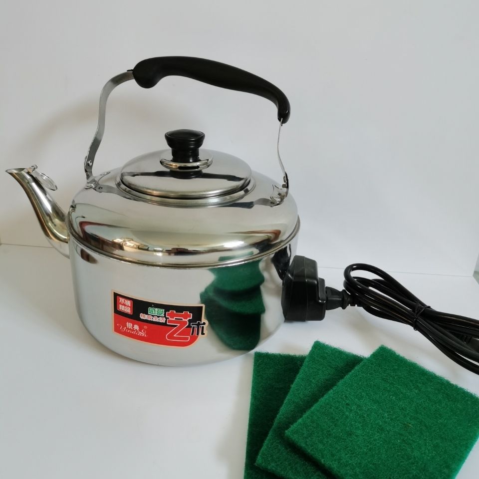《加厚电热水壶家用烧水器不锈钢大容量电水壶烧水电茶壶鸣笛防干烧 4