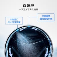 Haier 海尔滚筒洗衣机10kg全自动大容量 超薄嵌入智能投放 直驱变频 智慧洗 除菌螨 家用租房白色洗衣机
