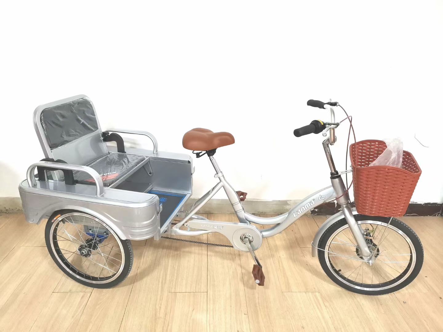 新款老年三轮车魅扣脚蹬人力车老人代步车脚踏自行车脚踩成人买菜购物