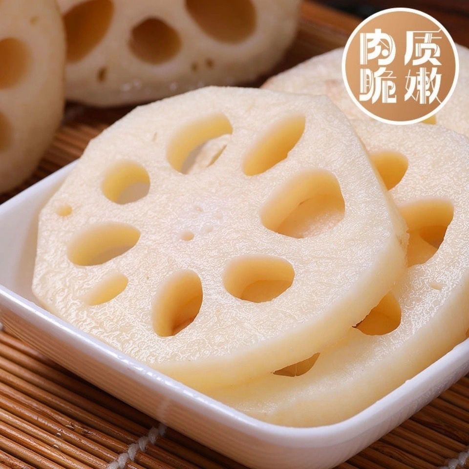 赛卡伊根茎类 赛卡伊 1-10斤清水莲藕片涮火锅麻辣烫蔬菜烧烤嫩藕袋装