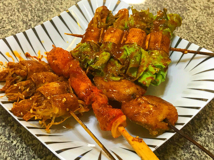 110克回甜香辣油炸烧烤调料麻辣串炸串刷料酱烤面筋手抓饼酱料商用