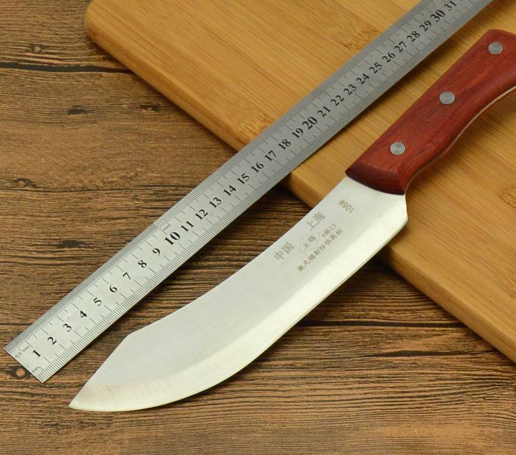 307尖头德国进口钢材尖刀刀具分割剔骨刀剥皮刀杀猪刀杀牛屠宰宰