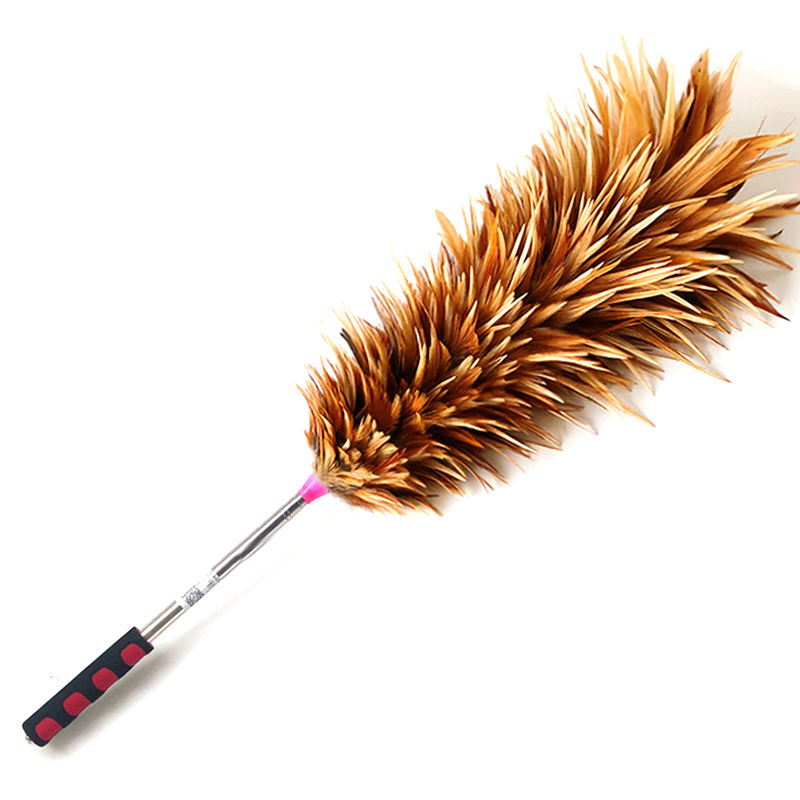 尤柯鸟(yoekbird)清洁工具 鸡毛掸子塑料掸子家用车用不掉毛可伸缩|不