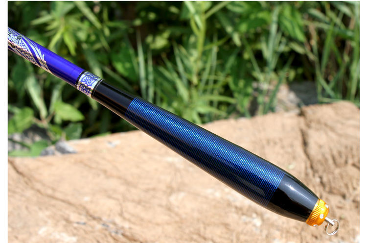 超短节迷你手竿碳素溪流竿便携短节竿超轻超硬19调6h鱼杆渔具套装超短