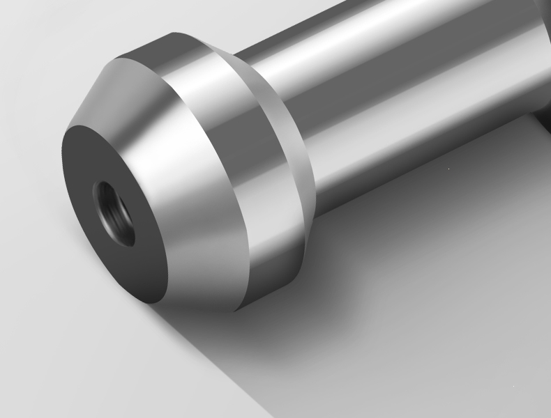 数控刀柄加硬理线家拉钉bt30bt40bt5045度通孔通水拉杆螺丝