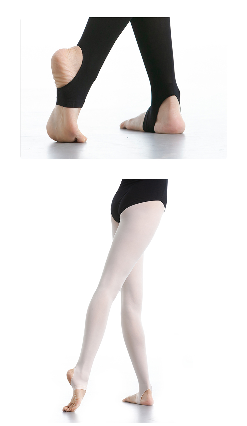 都趣芭蕾舞服0349914032 舞蹈袜成人女芭蕾舞练功服袜子连裤袜九分