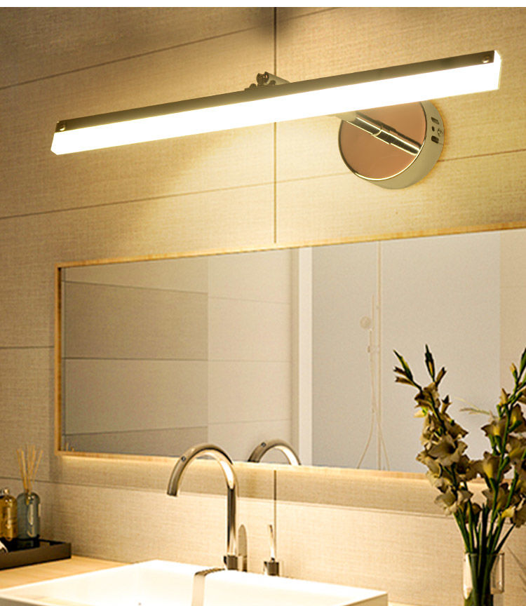 人体感应镜镜前灯卫生间led浴室现代柜灯洗手间壁灯可伸缩灯具