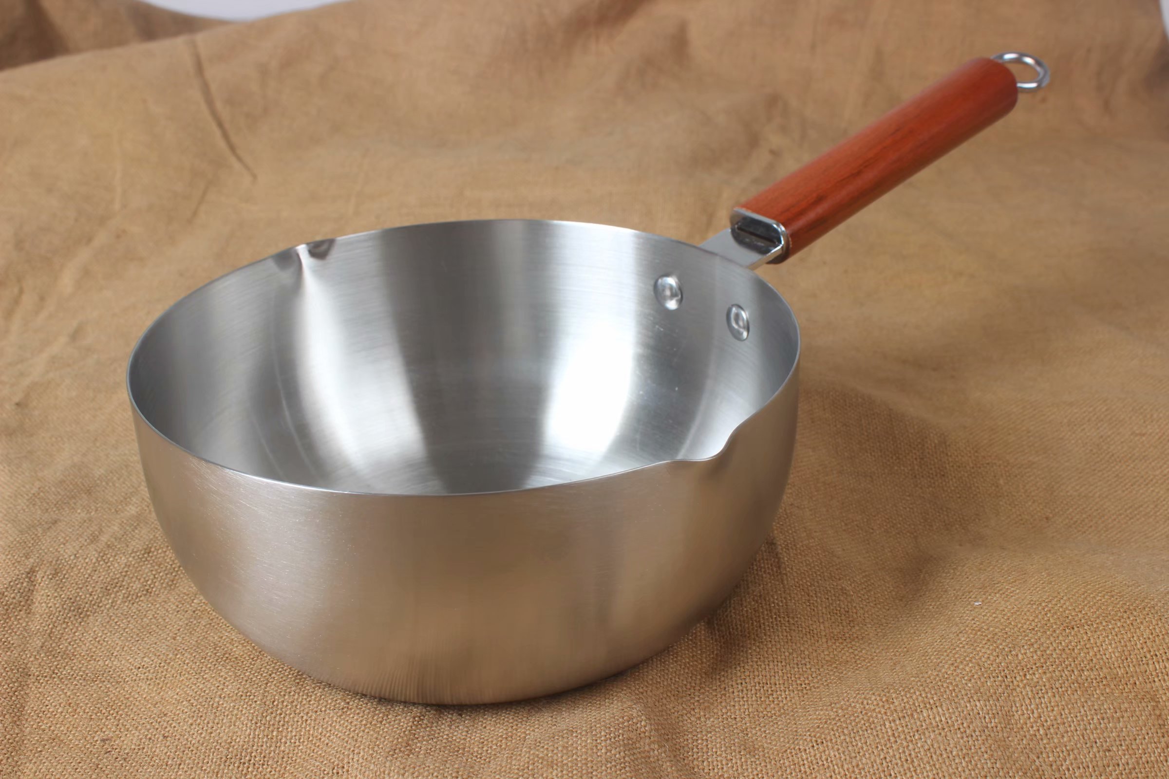 不锈钢雪平锅不锈钢日式汤锅煮面锅泡面锅奶锅热奶煮面料理锅fenghou