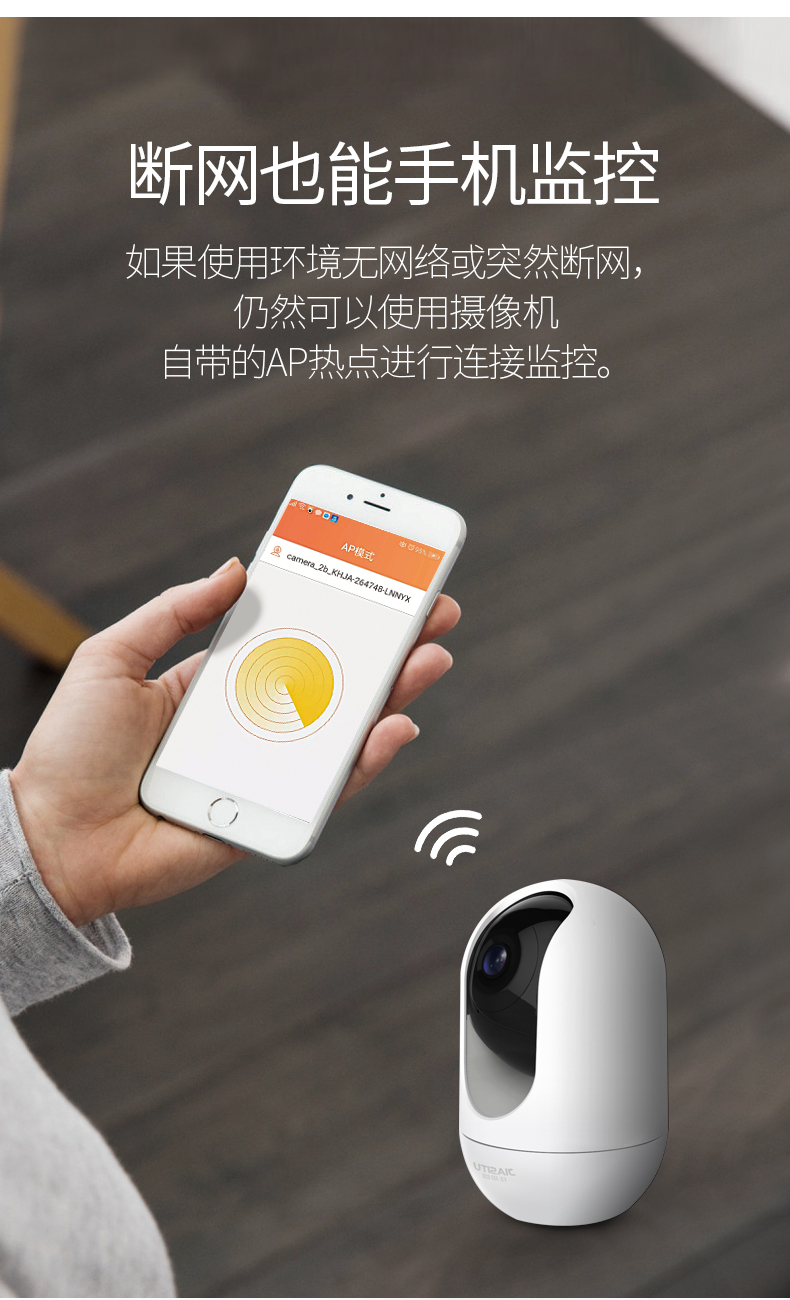 支持系统支持:ios,android,通用,windows操作方式:手机app摄像头类型