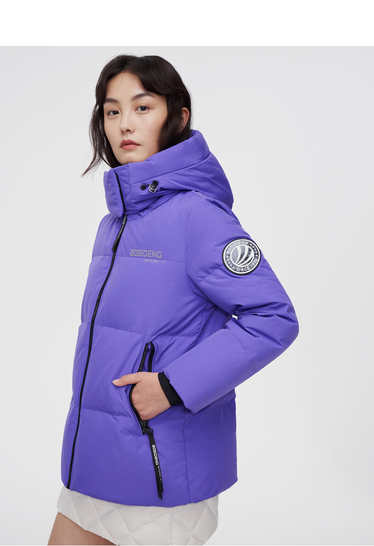 【波司登(bosideng)女士羽绒服】 波司登2021年冬季新款羽绒服女短款