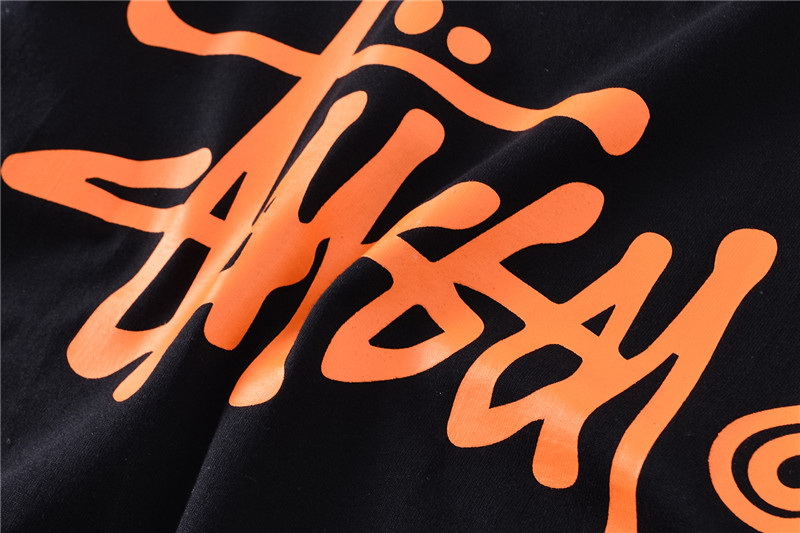 stussy斯图西短袖logo经典街头潮牌夏装男女情侣同款