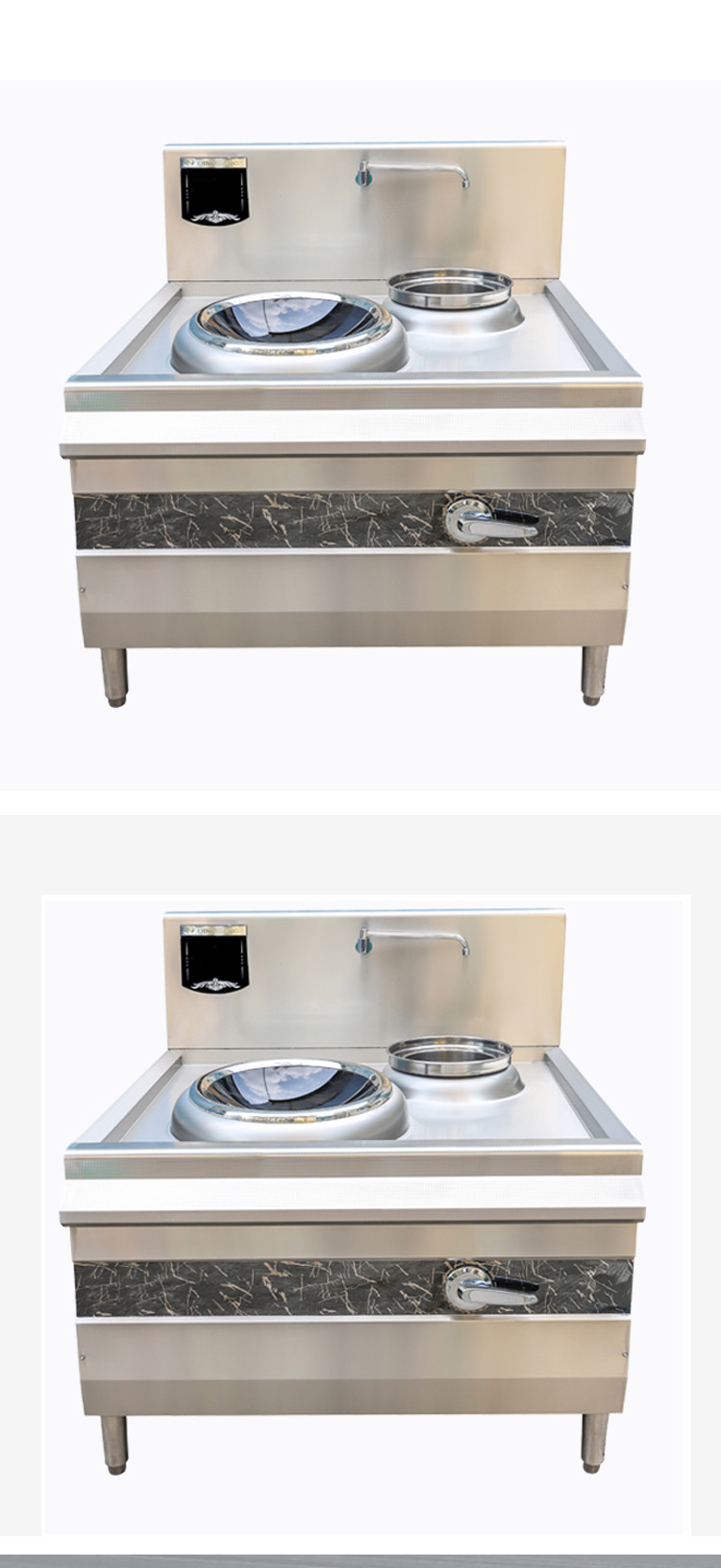 鼎龙单炒单尾电磁炉dlb15kwa1380v304功率15kw个