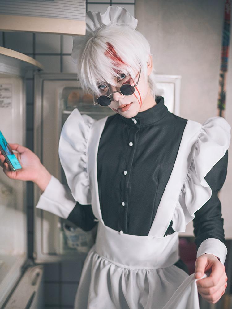 咒术回战cos五条悟男穿女仆装5t5女装大佬动漫cosplay全套服装五条悟