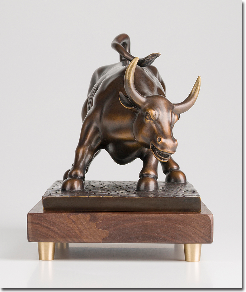 铜师傅全铜摆件华尔街牛家居家居工艺品装饰品