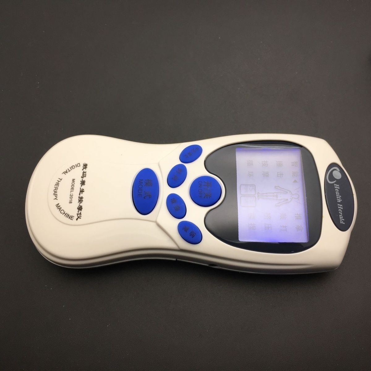 颈椎按摩器多功能电子理疗数码经络仪脉冲电动全身按摩仪充电充电款2