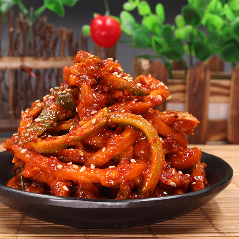 东北特产延边朝鲜族拌萝卜条咸菜新鲜脆爽250g