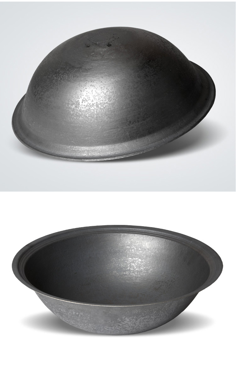 是尚铸铁无涂层炒锅老式生铁锅直径13米深50重100斤