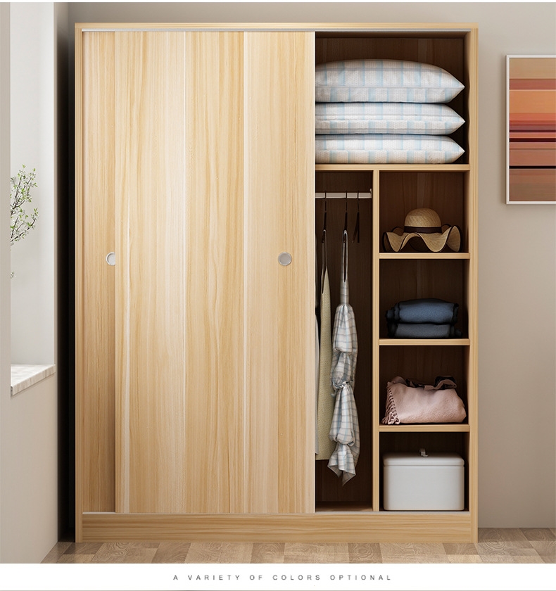 庄子然衣柜/衣帽间衣柜 庄子然北欧板式衣柜定制柜子衣橱推拉式木质