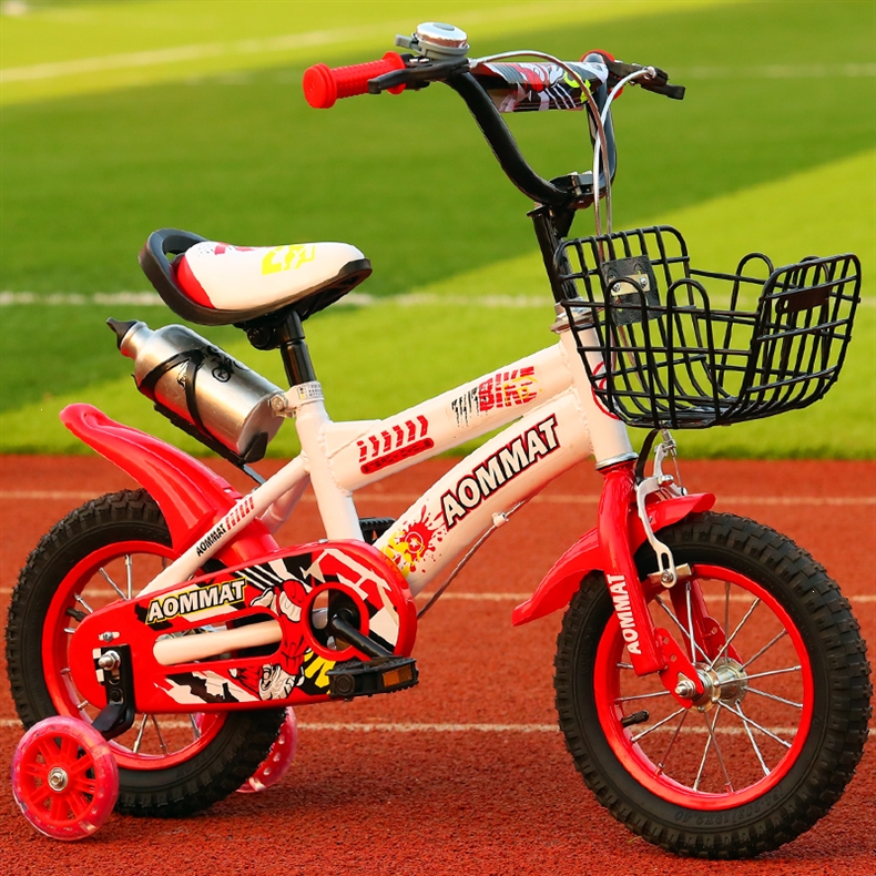 儿童自行车阿斯卡利3岁宝宝脚踏单车2-4-6岁男孩小孩6-7-8-9-10岁童车