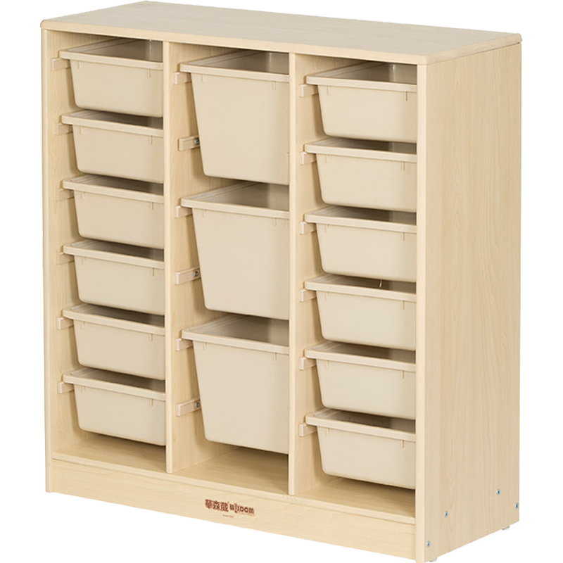 华森葳儿童家具米兰花园教具盒柜