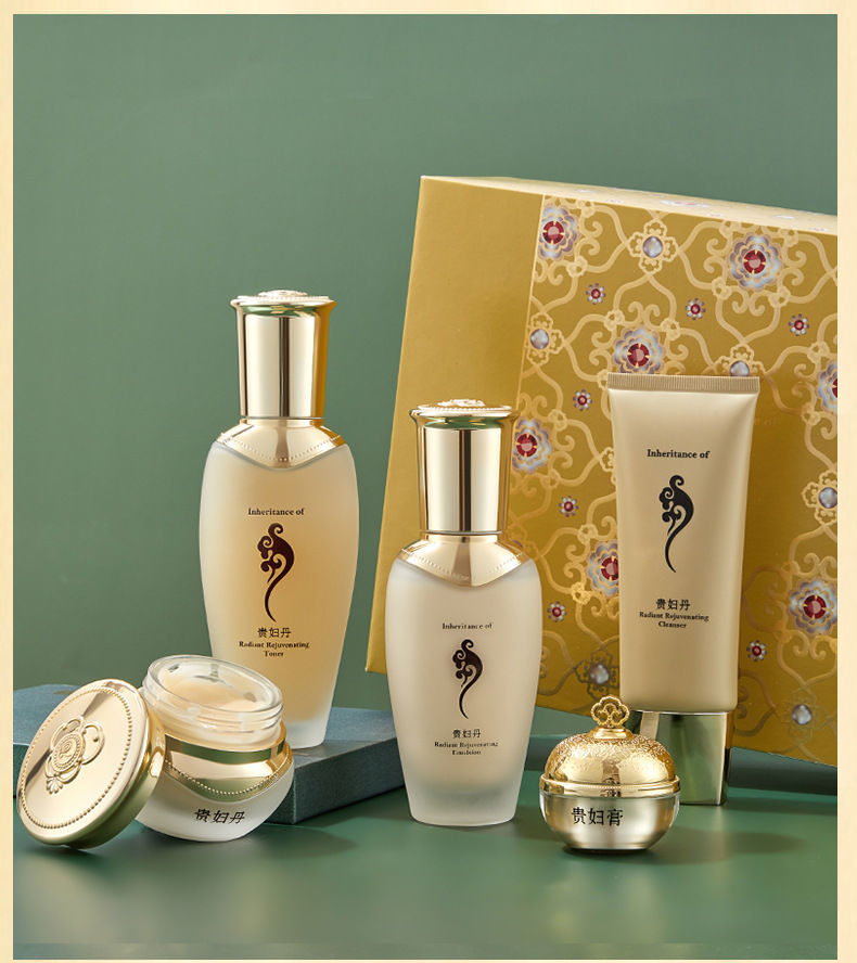 《【礼盒】贵妇丹五件套 贵妇丹五件套美白补水抗皱护肤品套装女保湿
