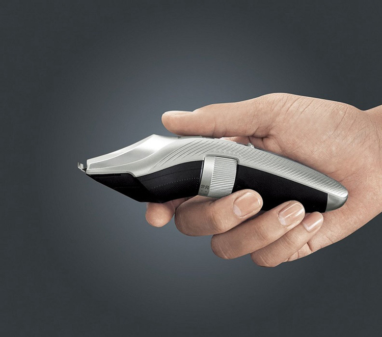 松下进口理发器电推剪男士成人家用剃头电推子电动剃头刀er-gc72 银色