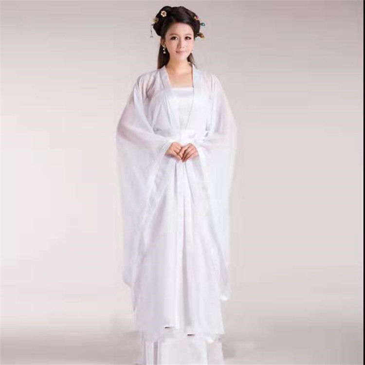 古代白纱裙图片