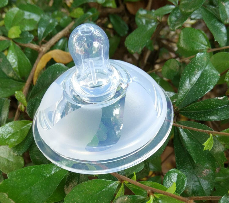 童博仕萌猫不锈钢保温奶瓶配件广口经奶嘴十字孔奶嘴圆孔奶嘴 圆孔