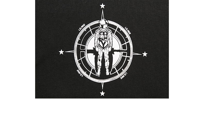 lilanz利郎男长袖圆领t恤军工崛起主题元素针织休闲服18qtx0081y