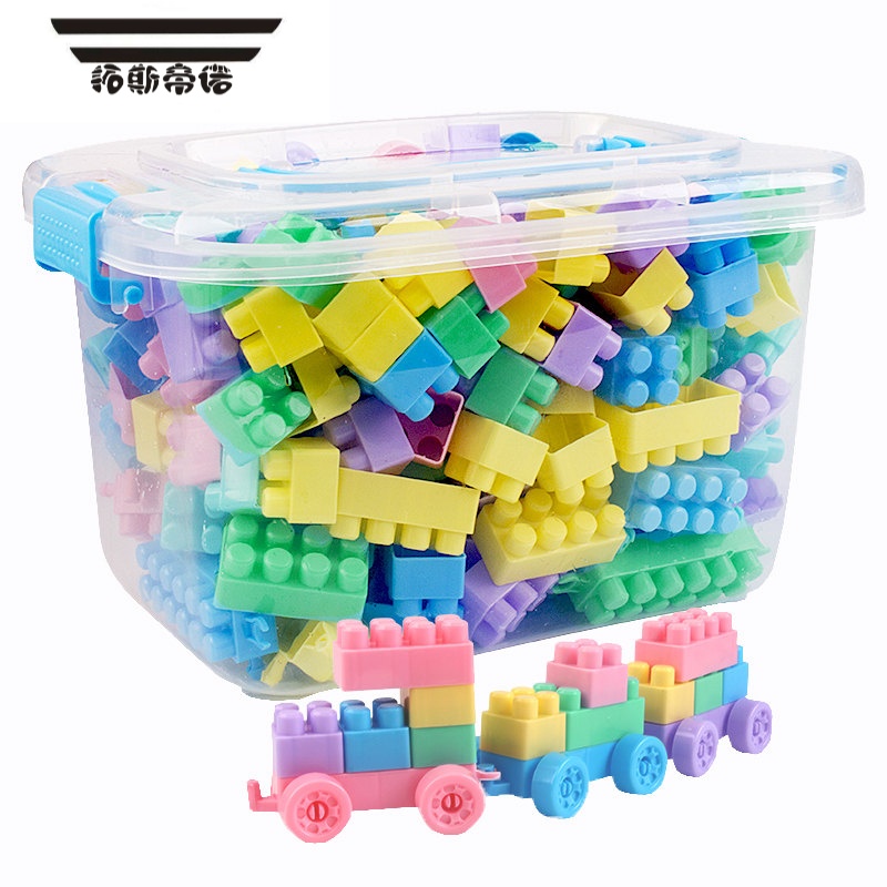 拓斯帝诺(tuosidinuo)积木d05 拓斯帝诺儿童积木火车玩具大颗粒拼装