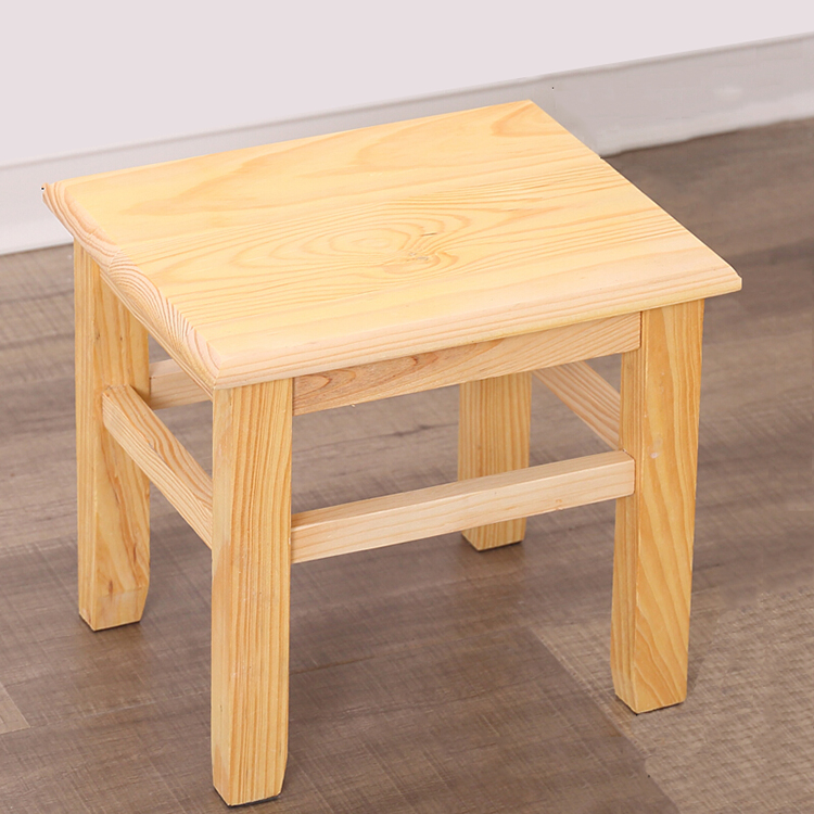创世人小木凳家用板凳木质木凳子矮凳木头方凳
