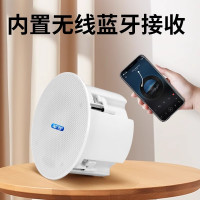 先科(SAST)G4 无线蓝牙吸顶音响吊顶天花喇叭套装家装商店铺餐厅超市家用重低音同轴主机