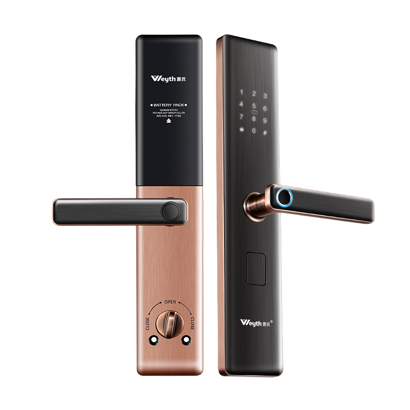 惠氏安全智能锁s-h18红古铜