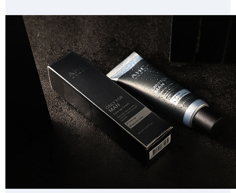 专营好货ahc男士素颜霜遮瑕痘印自然色增白保湿无需卸妆懒人专用bb送