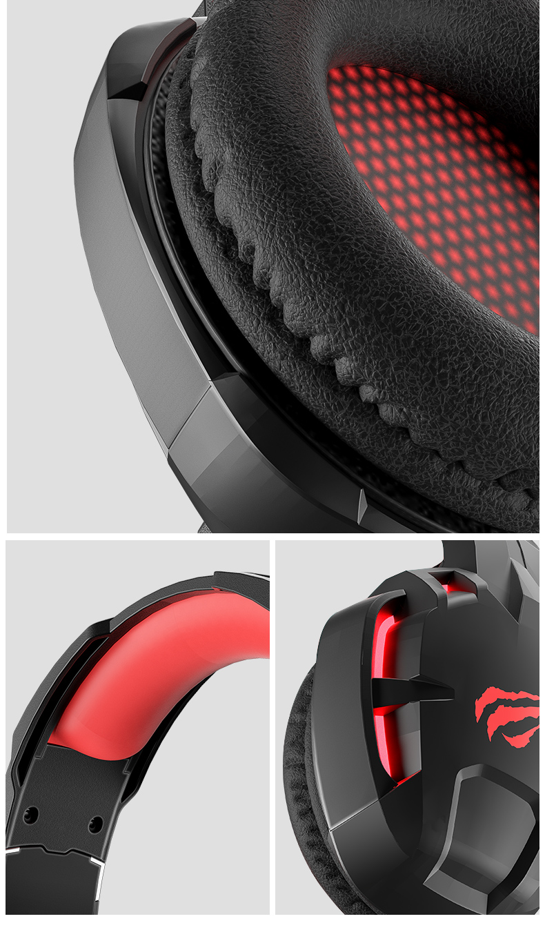 海威特(havit)耳机/耳麦f30 海威特(havit)f30电脑游戏耳机头戴式电竞