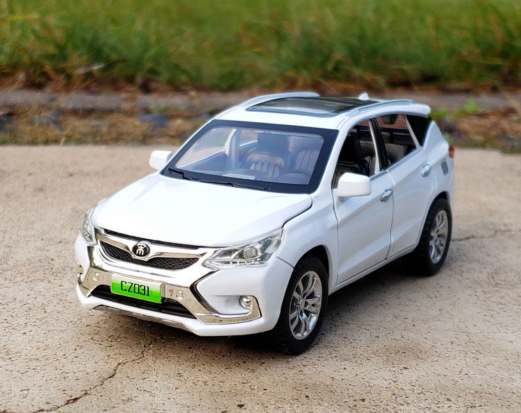 《1:32比亚迪宋byd新能源suv合金车模仿真金属车模型声光回力玩具车