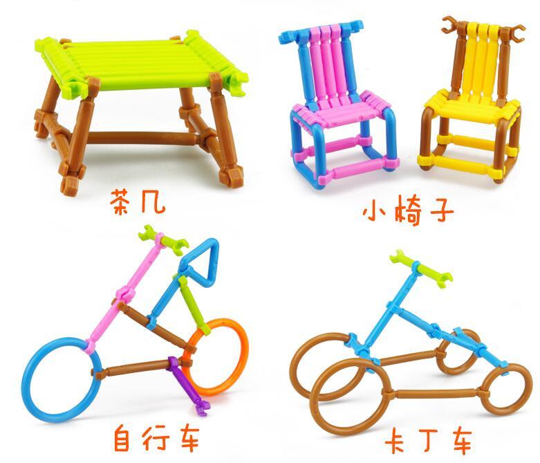 《开智聪明棒儿童益智开发智力幼儿拼插拼装拼图男女孩宝宝积木玩具