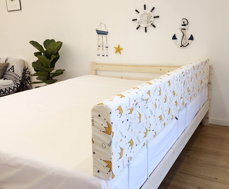 床围栏宝宝防摔防护栏儿童床边护栏挡板软包通用婴儿防掉防撞神器