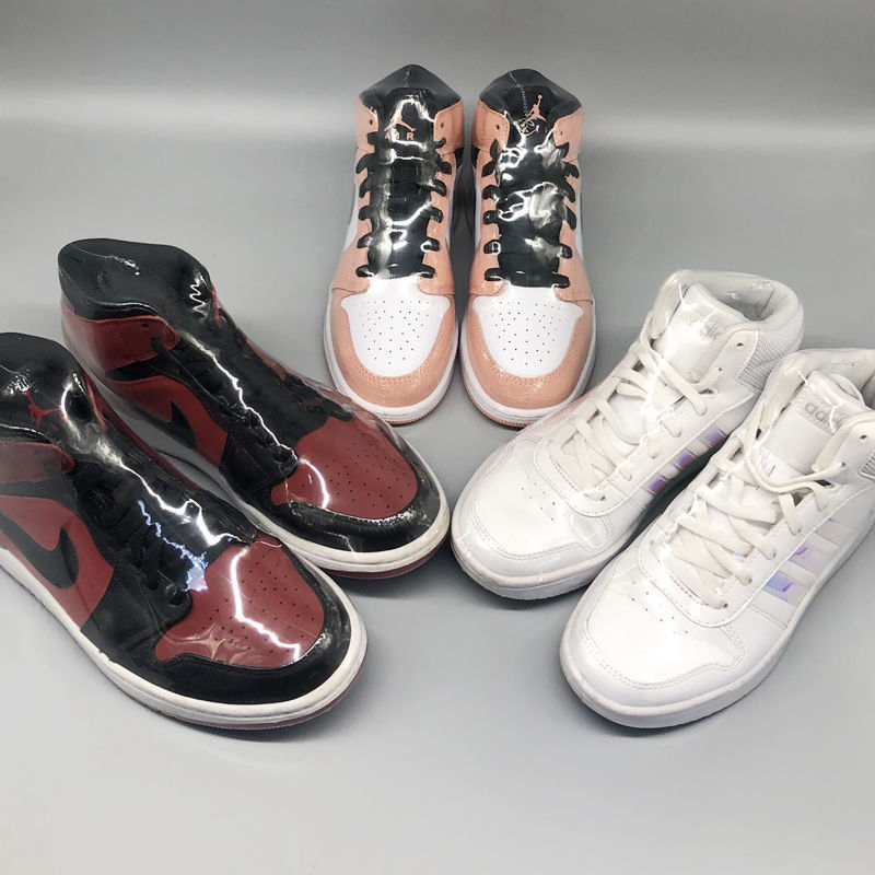 童鞋热收缩膜宝宝鞋膜收缩膜透明塑封膜防尘防氧化热风收缩膜袋子