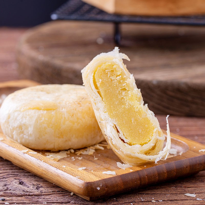 旗山矿月饼 旗山矿 花香月韵640g中秋月饼礼盒 五仁板栗奶黄苏式中式