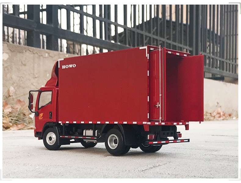 跃纪生原厂135福田奥铃厢式货车轻卡汽车模型货运车模卡车车模型仿真